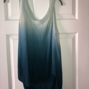 Urban Outfitters Blue Ombré Tank